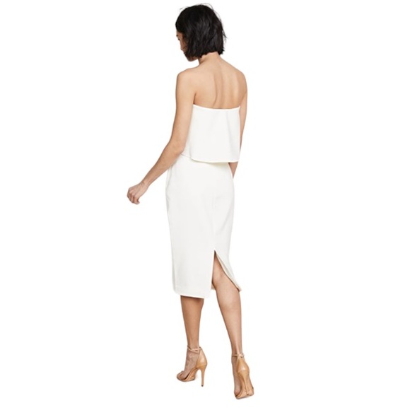 LIKELY White Driggs Dress Size 4 - Picture 7 of 9